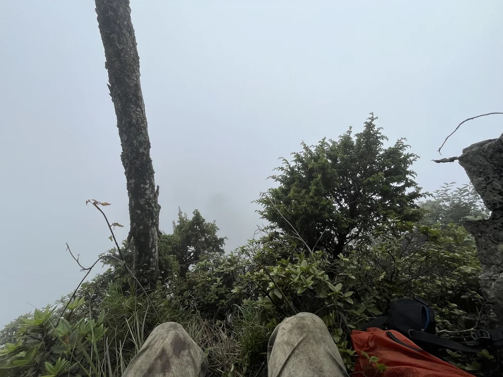 单人重装穿越双树顶-朱雀峰
